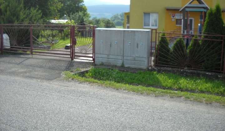 Chodníky v obci Olšovany