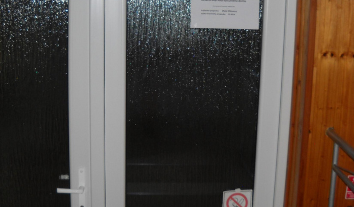 Havarijný stav - Sanácia interiéru kultúrneho domu