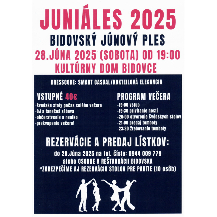 Menšia fotka pre článok JUNIÁLES 2025 - BIdovce