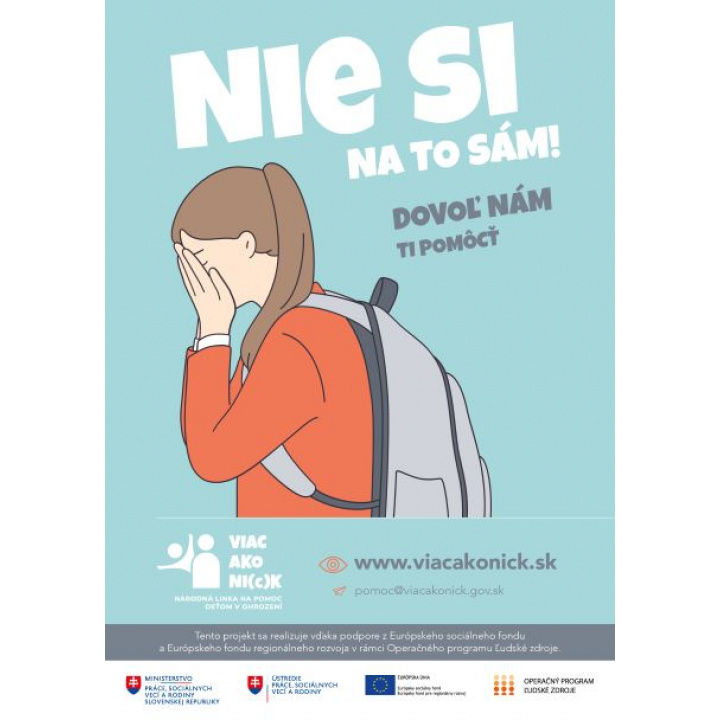 Menšia fotka pre článok Národná linka na pomoc deťom v ohrození