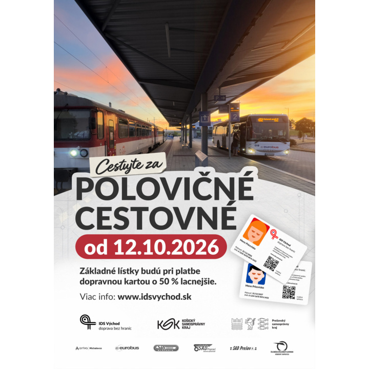 Menšia fotka pre článok Polovičné cestovné